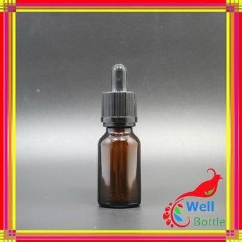 15ml amber glass dropper bottles for bottle with dropper for e vape oil for bear