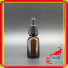 15ml amber glass dropper bottles for