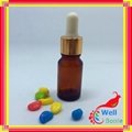 10ml glass dropper bottle with childproof cap for essencial oil bottle 2