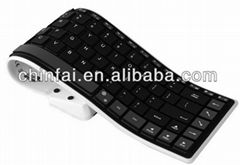 Bluetooth Wireless Keyboard for Tablet or Phone or Desktop 