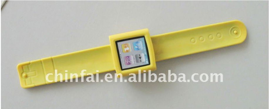 CE LFGB ROHS Silicone Case for iPod Nano 6th 