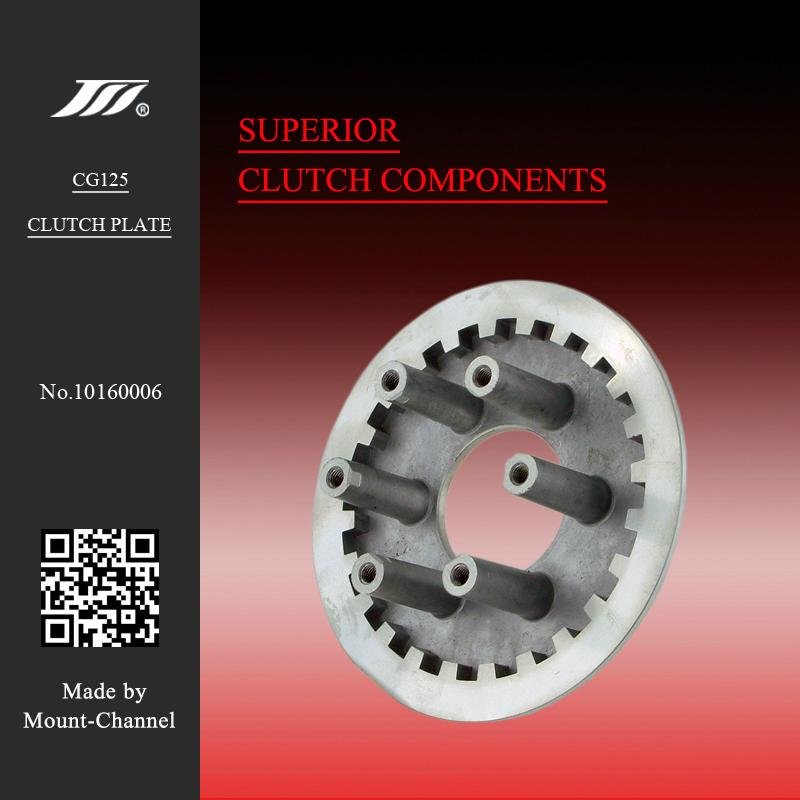 Superior quality CG125 clutch assembly for honda motorcycle 4