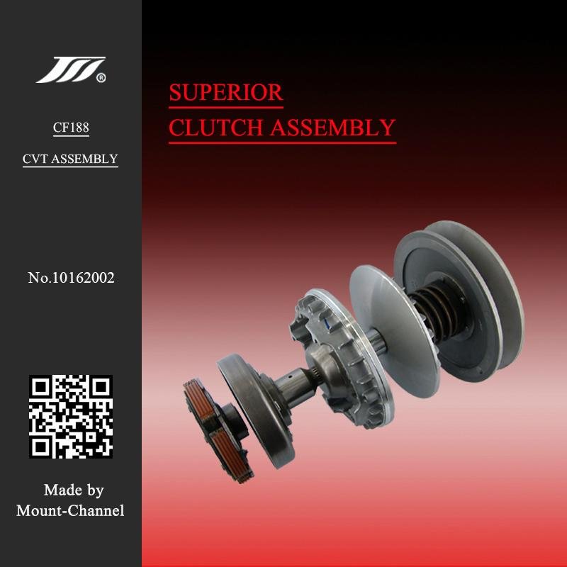 Made in China high quality moto spare parts CF188 CVT assembly