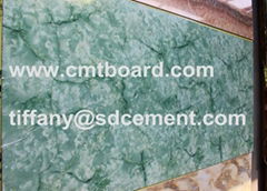 UV coated fiber cement baord