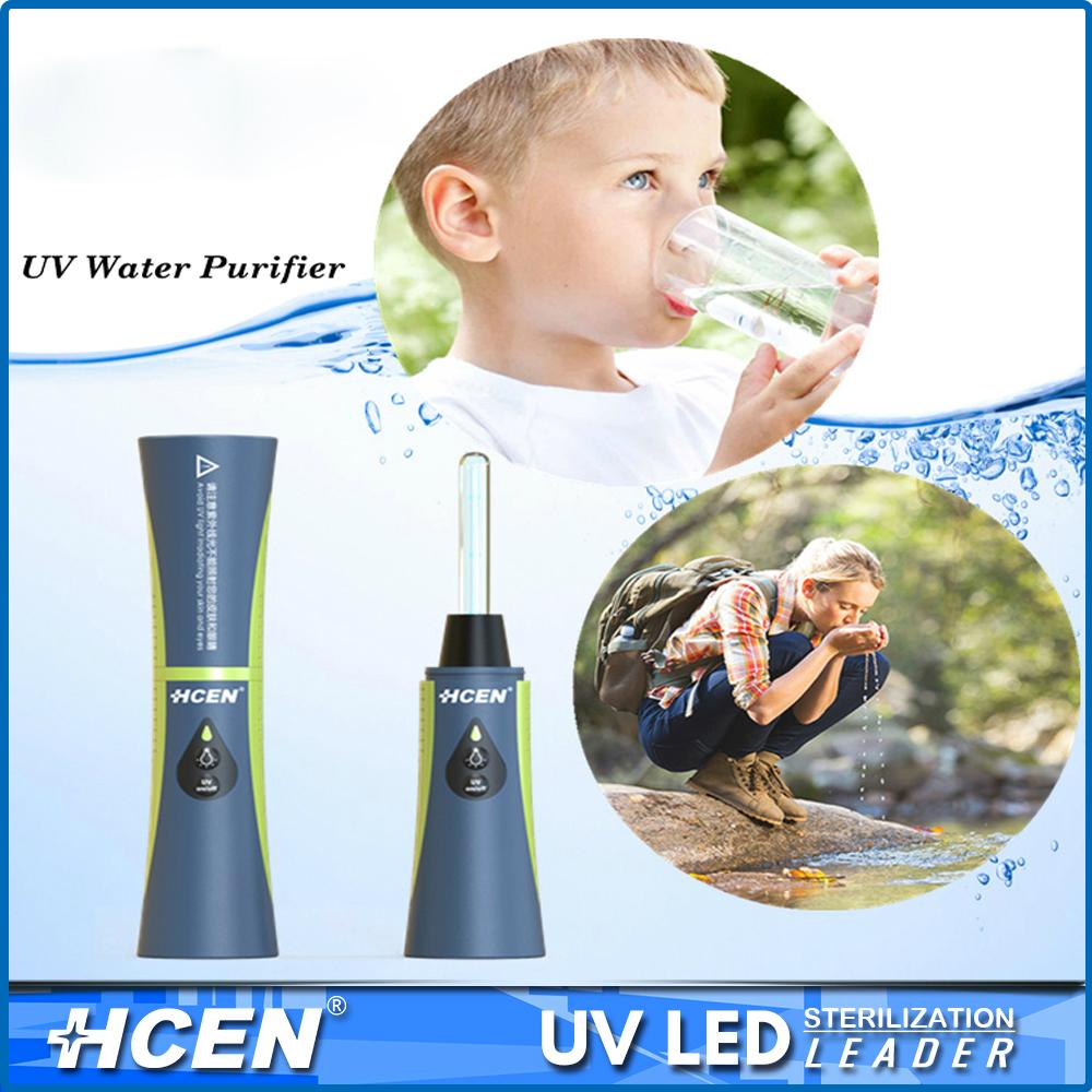 led uv water sterilization portable handheld uv water purifier