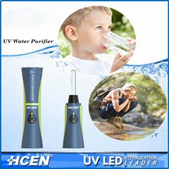 led uv water sterilization portable