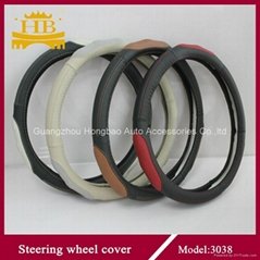 Promotional heated car steering wheel cover