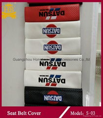 Comfortable car seatbelt cover factory supply