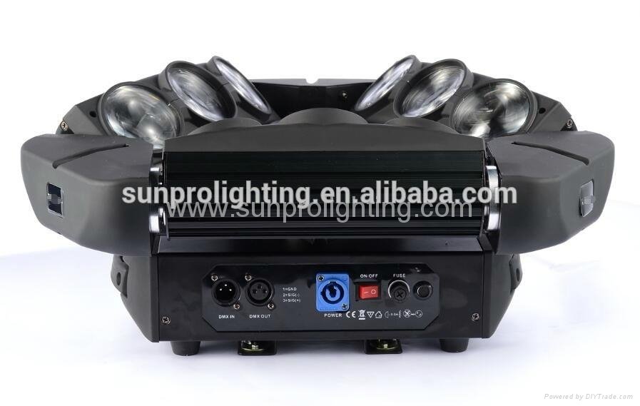 triangle spider led moving head stage light  3