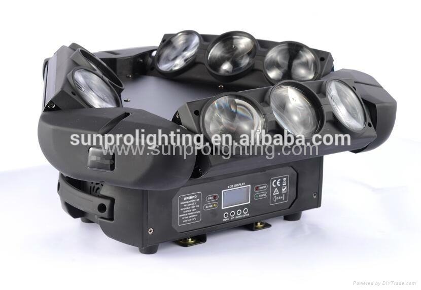 triangle spider led moving head stage light  2