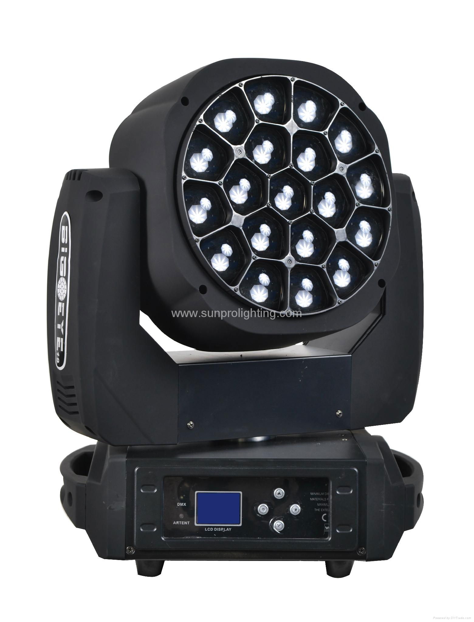 super bee eye multi function beam wash zoom led stage lighting