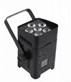 led wash RGBWAUV 6 in1 hotel stage wedding party show par light 1