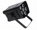 led wash RGBWAUV 6 in1 hotel stage wedding party show par light 2