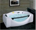 New design one person acrylic massage bathtub