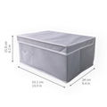 Free sample Fabric collapsible toy storage box bin 3