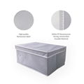 Free sample Fabric collapsible toy storage box bin 4