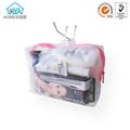 Wholesale Clear hanging zipper Cosmetic