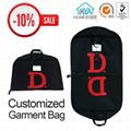 OEM logo printing quality custom garment bag for suit cover 1