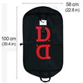 OEM logo printing quality custom garment bag for suit cover 2