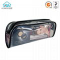 Promotional clear ecofriendly eva plastic cosmetic bag