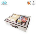 Non woven large zipper quilt mink blanket storage bag 1