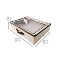 Non woven large zipper quilt mink blanket storage bag 3