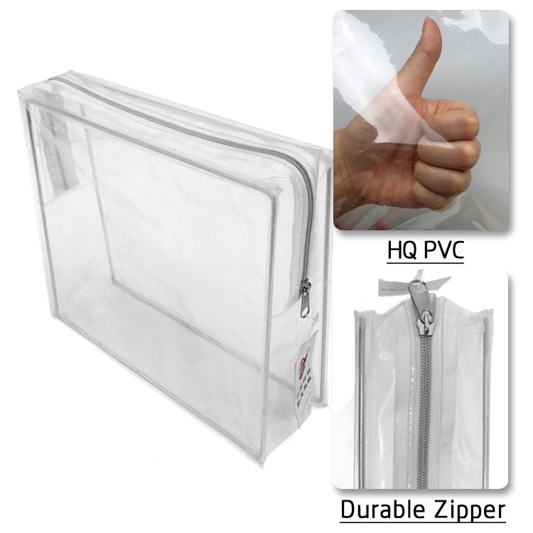 Custom Wholesale clear plastic plastic blanket bags for bedding 3