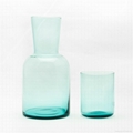 2016 New Product Wholesale Glass Carafes With Cup Lid 3