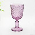 Hot Sale Glass Goblet Thick Stem Wine