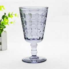 New Product Handmade Glass Stem Wine Cup Glass Goblet Wholesale