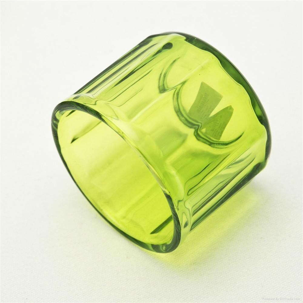 High Quality Glass Nuts Storage Jar Green Glass Jar With Lid 2
