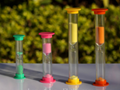 sand timer sand clock hourglass plastic sand timer 2