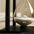 glass sand timer , kids sand timer, wooden hourglass 3