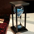 glass sand timer , kids sand timer, wooden hourglass 5