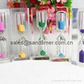 arcylic sand timer , kids sand timer, mini hourglass 1