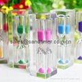 arcylic sand timer , kids sand timer, mini hourglass 4