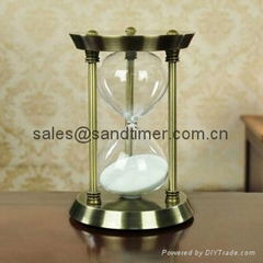 hourglasses , hour glass sand timer , metal sand timer