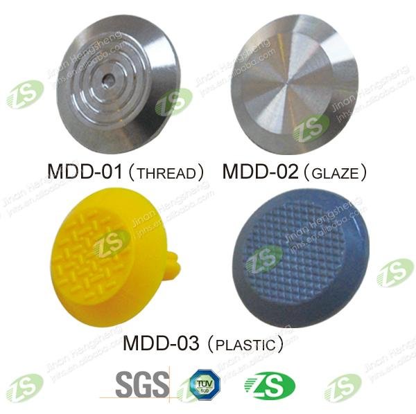 Shandong PVC Rubber Tactile Indicator Pavers Bricks Road Stud tiles 4