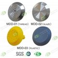 Shandong PVC Rubber Tactile Indicator Pavers Bricks Road Stud tiles 4