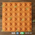 Shandong PVC Rubber Tactile Indicator Pavers Bricks Road Stud tiles 1