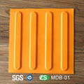 Safety Antiskid Rubber Road Tactile Tiles Stud 4