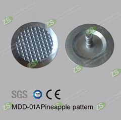 TPU PVC Material Tactile Indicators Blind brick Rubber Tiles