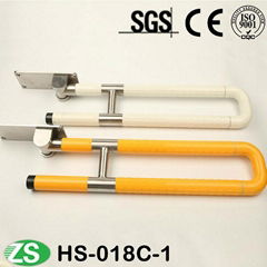 Handicapped Accessories Toilet Safety Stainless Steel U Bathtub Nylon Grab Bars