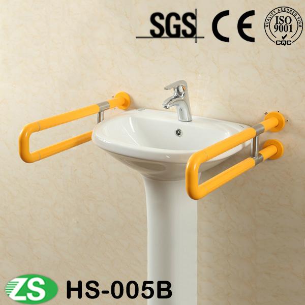 Nylon Surface Finishing Wash Basin Grab Bar 3