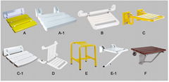 Health care shower room seat stool chair