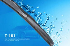 T-181 Hybrid Wiper Blade Soft Wiper Blade Durable Wipers For All Seasons