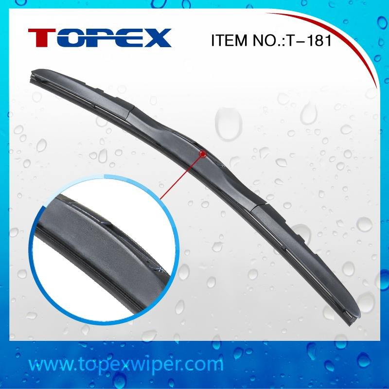  T-181 Hybrid Wiper Blade Soft Wiper Blade Durable Wipers For All Seasons   4