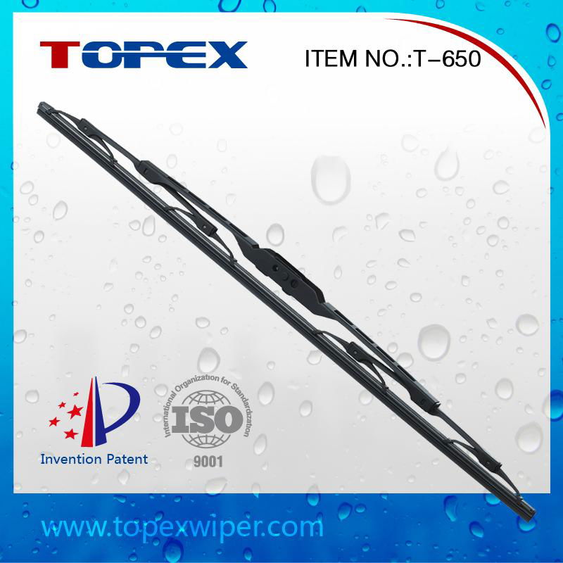 T-650 Windshield Wiper Blade Metal Wiper Blade Clear Vision Wiper Blade 3