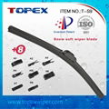    T-S9 New Technology High Quality Wholesale Flat Wiper Blade 8 in 1 Snow Wiper