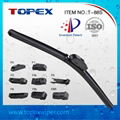 T-88S New High Quality Multi-fit Flat Wiper Blade Functional Boneless Windshield 2